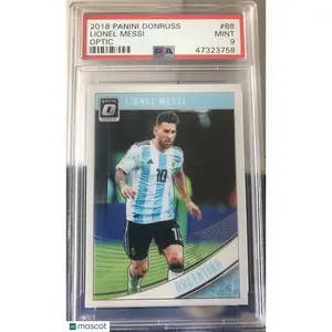 Lionel Messi PSA 2018 Panini Donruss Optic #88 9 MINT Argentina Inter Miami