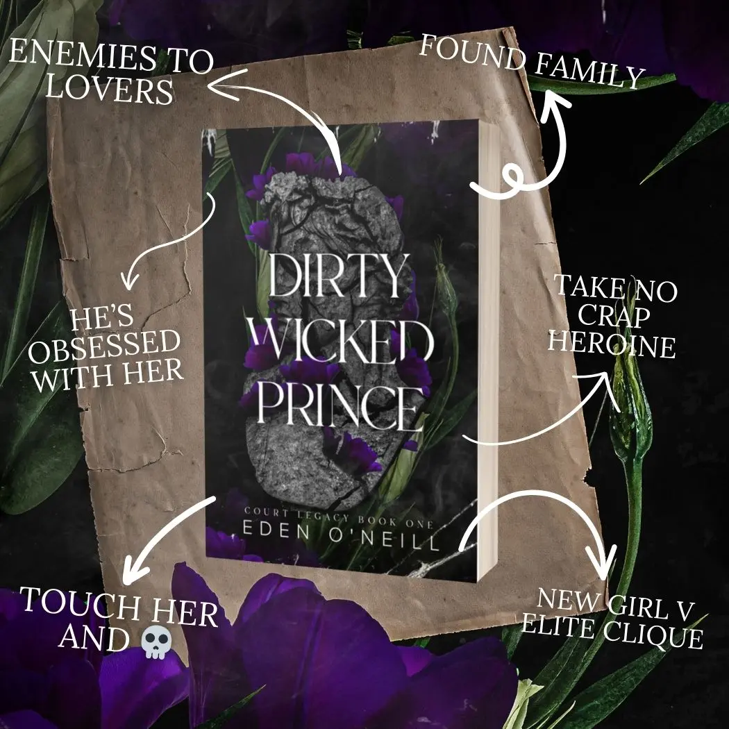 Dirty Wicked Prince Literature Book, Fiction Book by Eden O'Neill, Fiction Books
