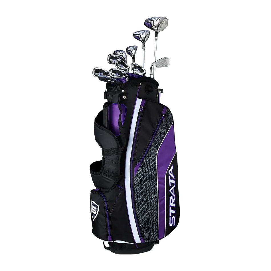 Women's Strata Ultimate 16-Piece Complete Set in Black/Purple | Size: Standard Womens Flex