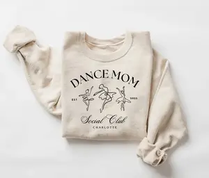 Dance Mom Social Club Sweatshirt, Mothers Day Gift, Gift for Competition Mom, Weekends Coffee and Dance Comps