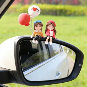Cartoon Couple Design Car Decoration, Creative Car Interior Decoration, Automotive Ornaments, Fashion Car Accessories for Women & Men, Car Stuff, Car Decor for Girls, Teenage Girl Gifts