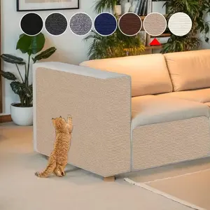Self-Adhesive Cat Scratching Board Furniture Protector, Vertical Scratcher, Sofa and Wall Guard, Durable Pe Material, Pet Home Accessories