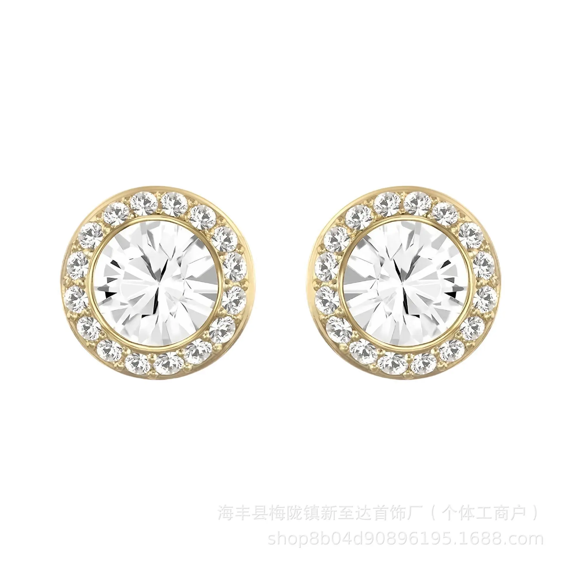 Golden Roman earrings