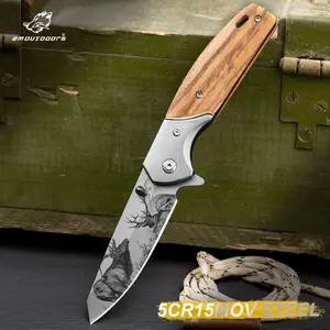 Durable 3.5" Stainless Steel Folding Pocket Knife with Replaceable Razor-Sharp Blades, G10 Handle, Lockback Safety, and Pocket Clip for Everyday Carry, Camping, Survival, and Outdoor Adventures