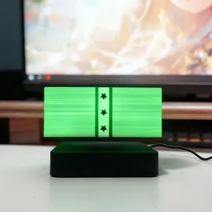 Magnetic levitation Grand Theft Auto dollar ornament, Vice City dollar Grand Theft Auto toy, high-tech ambient night light, party toy decoration