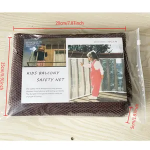 1PC Children's staircase protection net, home safety protection fence net, balcony staircase anti fall net, baby protection safety net