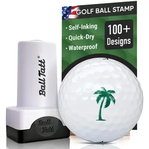 Ball Tatt - Golf Ball Stamp, Self-Inking Golf Ball Marker, Reusable Marking Tool to Identify Golf Balls, Ideal Golfer Gift (Wildlife)