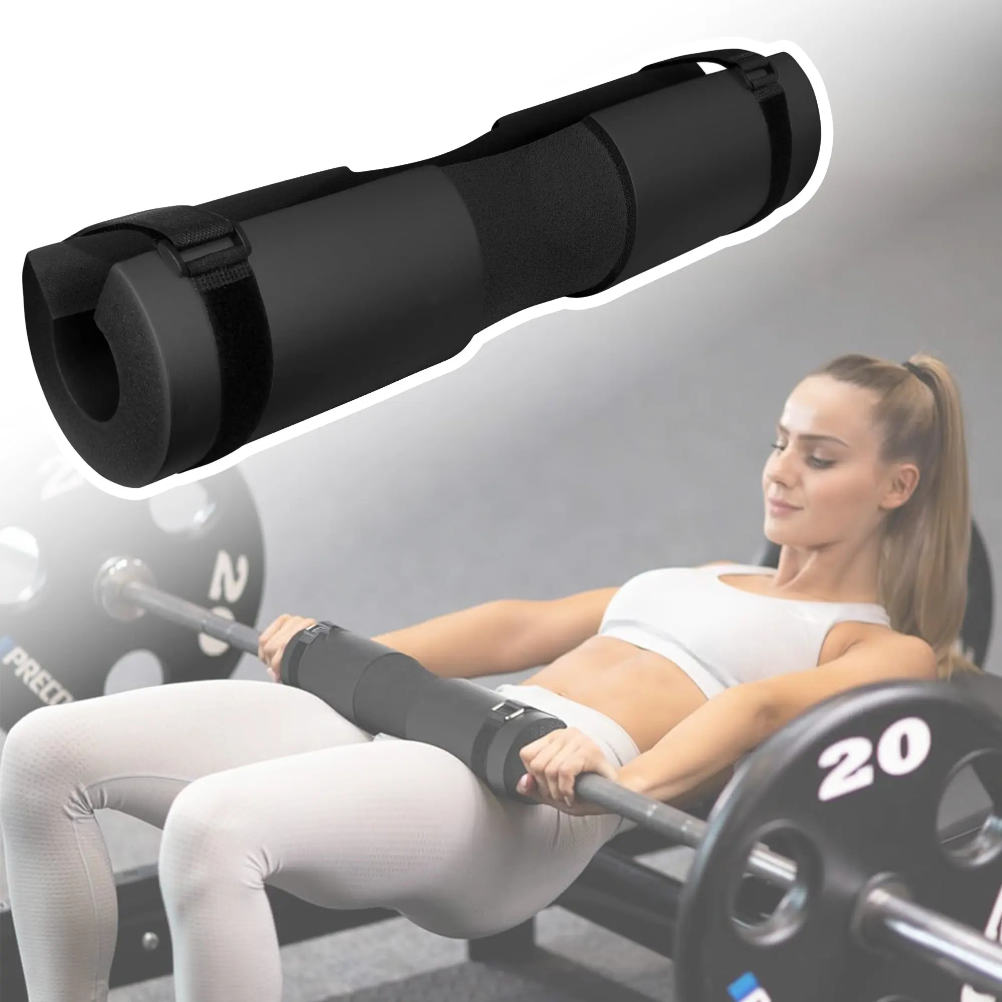 Barbell Squat Pad - High Density Foam for Extra Protection of Neck, Shoulders & Hips During Squats and Lunges, Workout Equipment, Training Equipment