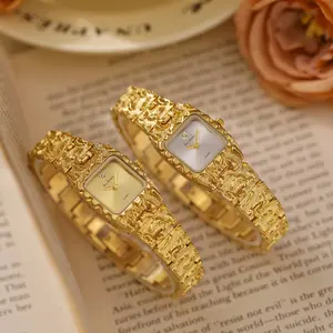 Luxury Women's Lava Bracelet Watch – Unique Vintage-Style Elegant Timepiece, Perfect Gift