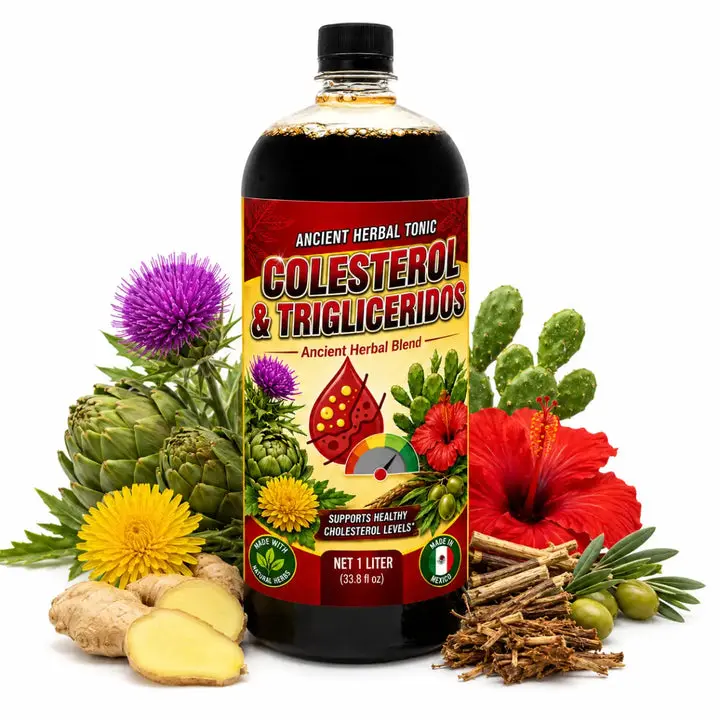 Colesterol & Trigliceridos Herbal Tonic 1L (33.3 fl oz)