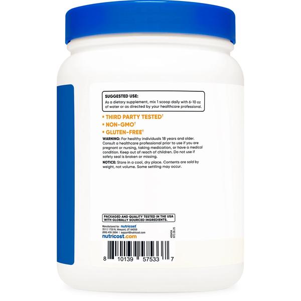 Nutricost Acetyl L-Carnitine Powder - 500 grams (Unflavored)