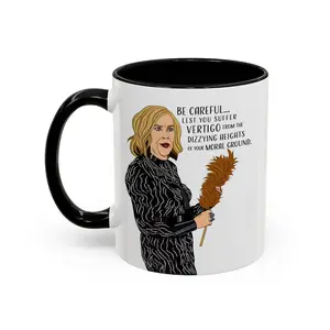 Be Careful... Funny Moira Rose Quote Coffee Mug, Schitts Creek TV Series, Gift For Fan - scs16682  Ceramic Classic Drinkware Stylish