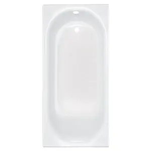 American Standard Princeton 14 in. H X 30 in. W X 60 in. L White Bathtub