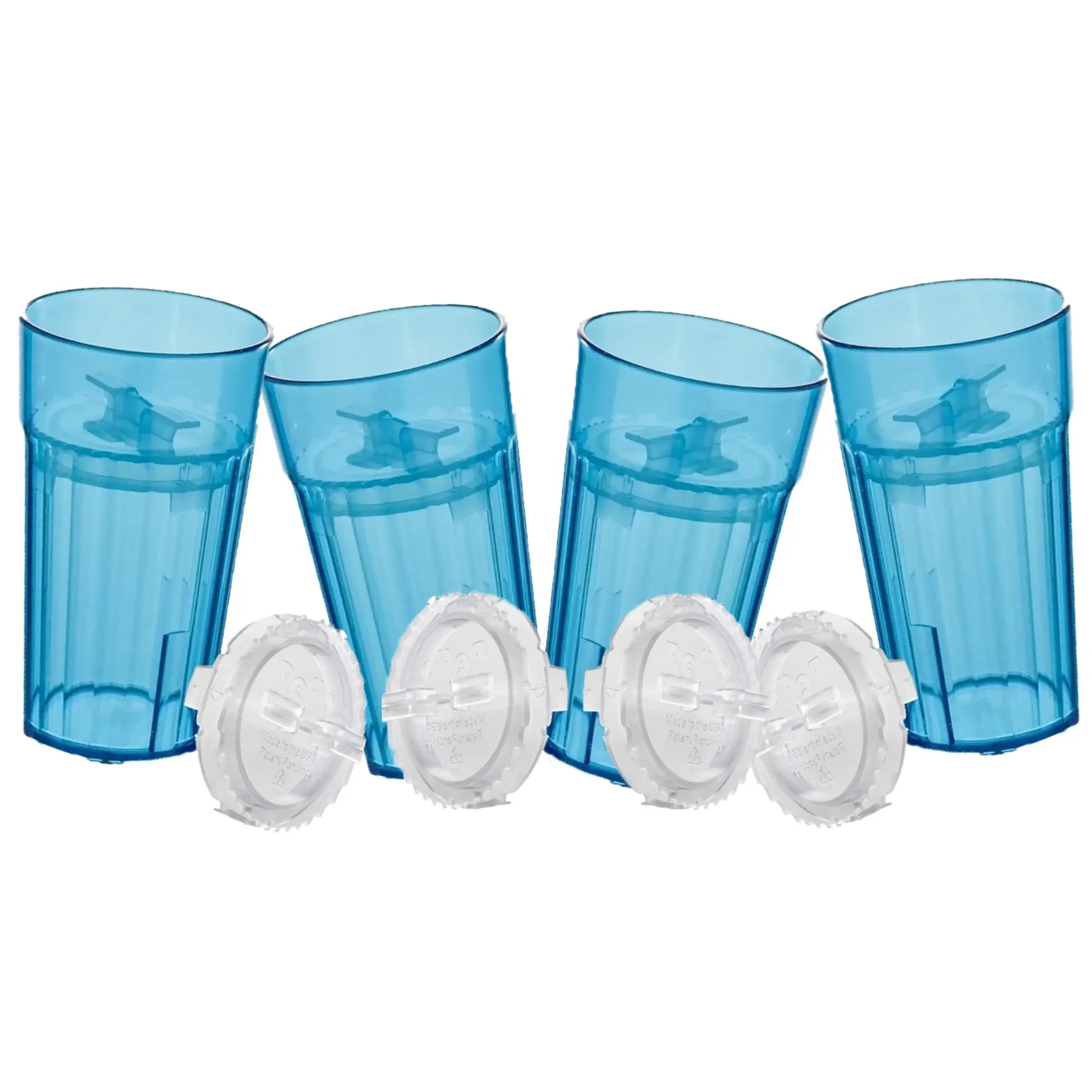 4-pack Blue Reflo Smart Cups