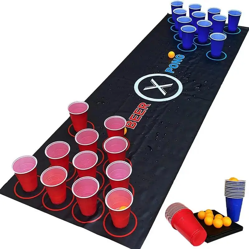 Adult Beverage Table Game Set, Drinking Board Game, Party Table Game, Perfect for Outdoor Parties, Camping, Backyard Fun, Festive Celebrations, No Electricity Required