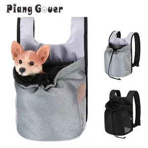 Small Dog Cat Backpack Pet Bag Carrier Double Shoulder Puppy Kitten Travel Bags