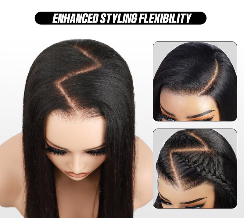 OQ Hair Wear And Go Body Wave Glueless Wigs Bleached Tiny Knots Pre Cut 7x5 HD Lace Front Wigs Human Hair Outdoorfun