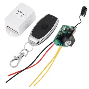 Kadimendium DC 4V 5V 6V 7 4V 9V 12V Relay Remote Control One Key Switch Receiver Transmitter for Computer Auto Door Window