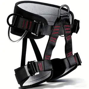 Professional Safety Harnesses - Half Body Safety Harnesses for roofing,Tree Climbing, Rappelling and Outdoor Adventures - Durable Thicken Climbing Gear for Men and Women