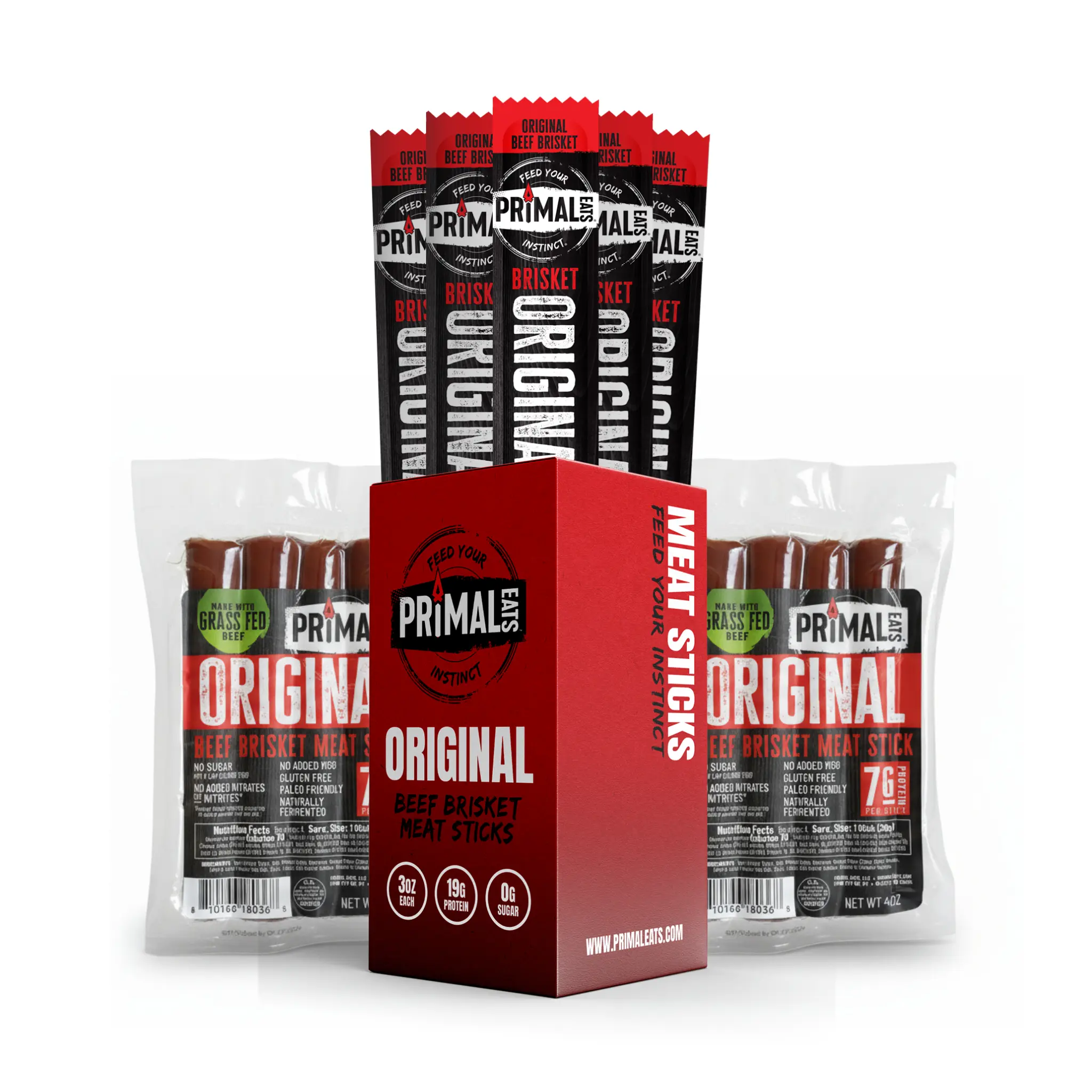 Grass-Fed Brisket Stick Bundles