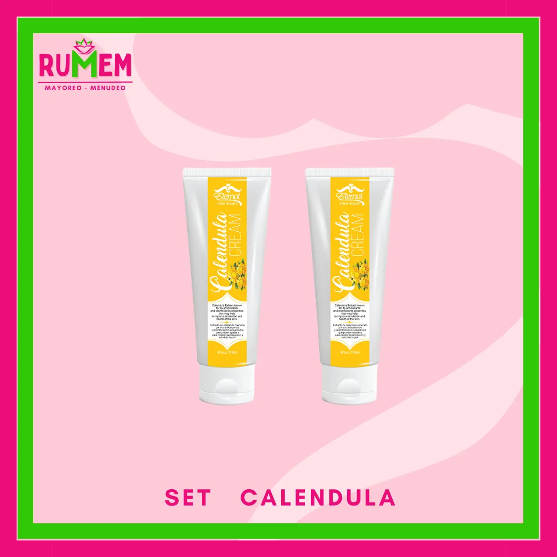 CALENDULA CREAM HYDRATE ETERNAL SPIRIT BEAUTY  2 PACK