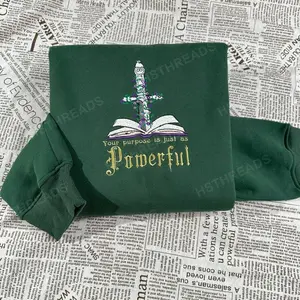 Powerless Lauren Roberts Shirt, Powerful Book Inspired Embroidered Sweatshirt, Bookish Gifts
