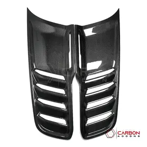 RAM TRX 2021-2024 Hood Side Vents Trim Hard Carbon Fiber Cover