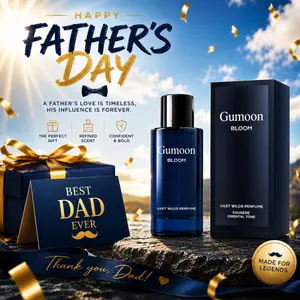 Gumoon "Wilderness" 50ml (Unisex) | EDP — A blend of bergamot, lavender, and pepper, presenting a complex woody aroma | A long-lasting, intense wilderness scent suitable for both men and women | An exquisite choice for premium gifting.