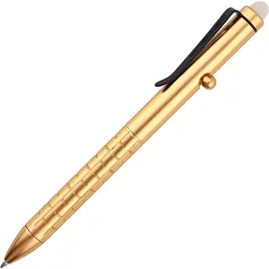 Bolt Action Pen,  Erasable Ballpiont Pen Compatible with  FriXion Refill, EDC Pen for Writing,  (SAF152GD)