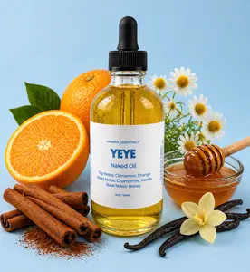 Yeye Moisturizing Body Shimmer Oil with Cinnamon, Orange, Chamomile, Vanilla, Honey for Radiant Skin by Karafa Essentials