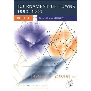 USED-International Mathematics Tournament of Towns, Book 4: 1993-1997 (Enrichment Series, Volume 15) by Peter J. Taylor (Paperback)