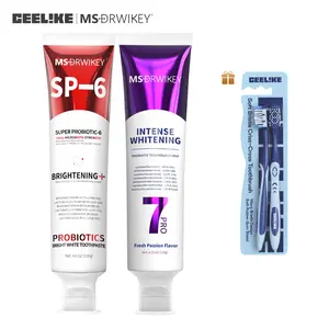 MSDRWIKEY | CEELIKE Whitening Oral Care Set | Toothpaste + Toothbrush Combo, Deep Clean & Instant Radiance for a Stunning Smile!