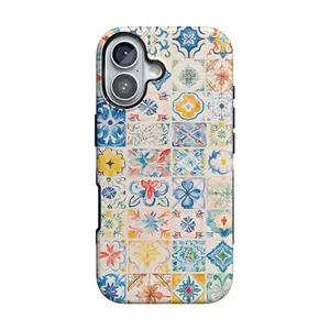 Casely iPhone 17 Case | Dolce Vita | Tuscan Tiles | Bold Protective Design | Compatible with MagSafe