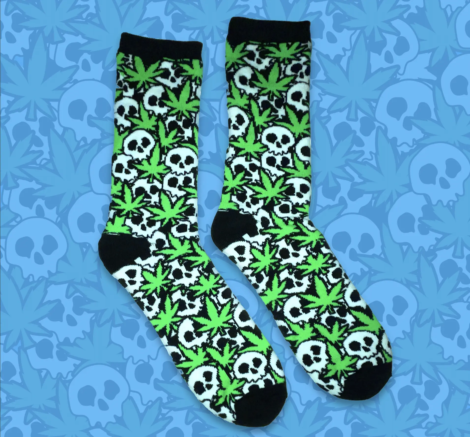 Skull Skunk Socks