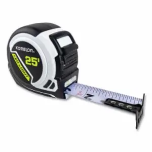 212 MAIN Komelon USA 416-25LED Measuring Tape - 25ft Length, 1in Inches Scale, Ultra-Compact Portable Tape Measure with Built-In Light