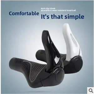 Bicycle Grip Cowboy Horn Mountain Bike Handlebar Dead Fly Vice-handle Lock Grip Cover Cycling Equipment Bicycle Accessories