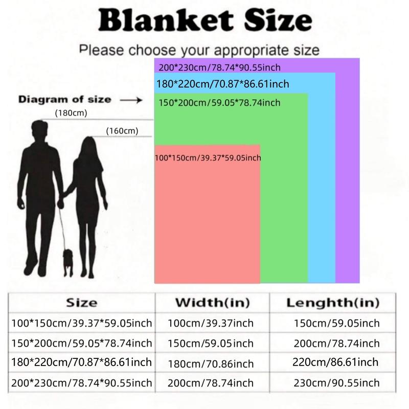 Father Son Blanket Luxury Mink Blanket, 2-Ply Blankets, 7.8LBs Heavyweight, Silky Soft and Warm Raschel Blanket for Autumn and Winter For Bed and Sofa G, Machine Washable Blanket, 79" x 91"