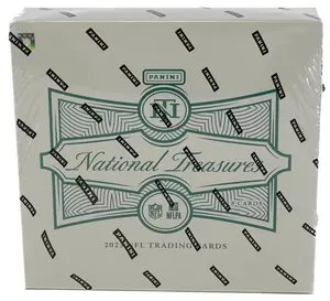 Panini 2023 NFL National Treasures Trading Cards Set with Limited Edition Cards and Autographed Memorabilia