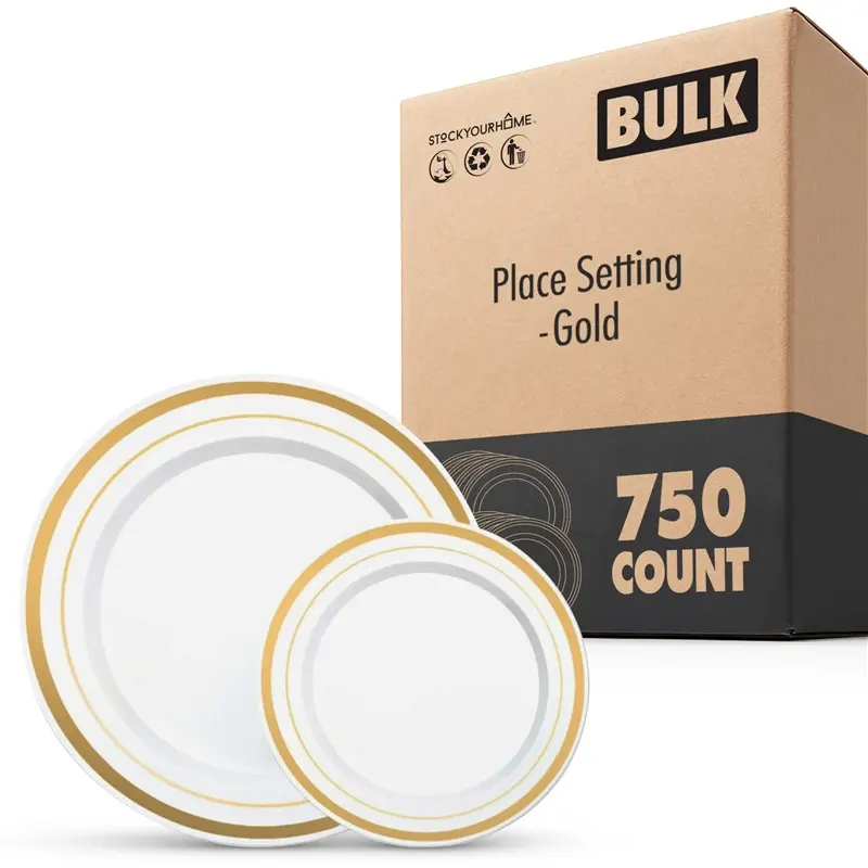 750 pc Place Setting - Gold
