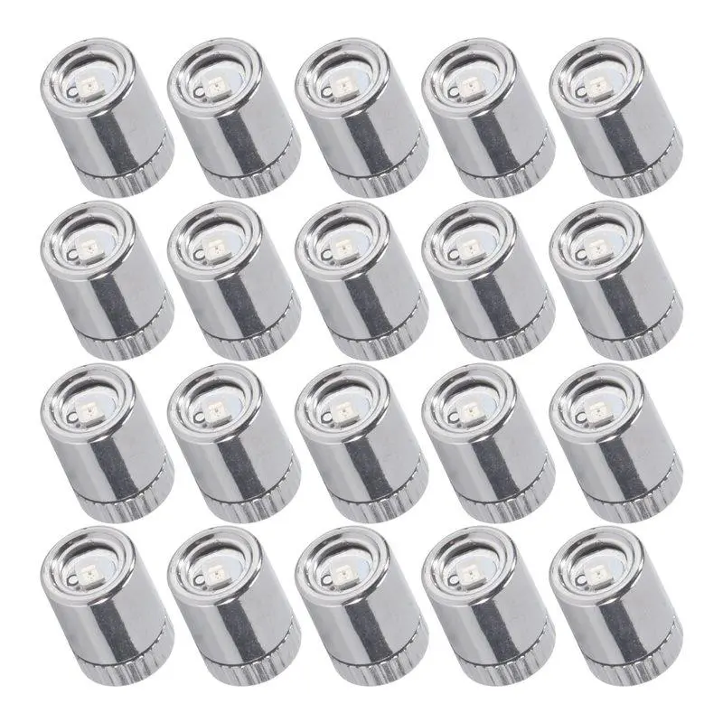 20-Pack Miniature Battery-Powered LED Lighting Set for Small Animal Pet Toy Hand Crafts, Multi-Color Changing, Set Pack