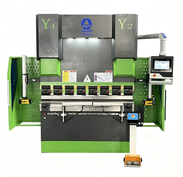High Strength Automatic Carbon Steel Plate Bending Machine, 40t Capacity, 250t Compatibility, 4000mm Working Length, Ball Screw Linear Guide, Customizable Mold, Deflection Compensation, Digital Display, Easy to Use