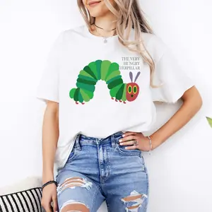 Very Hungry Caterpillar T-Shirt, Hungry Caterpillar Teacher Sweatshirt, Children's Books Shirt, Kindergarten Teacher Tee