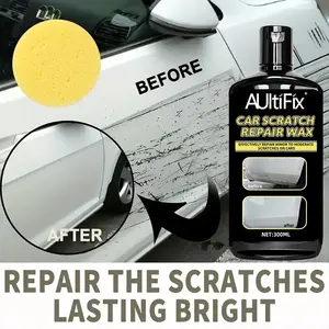 300ml Car Scratch Repair Wax Auto Paint Polishing Compound Remove Fine Scratches Long Lasting Paint Protection