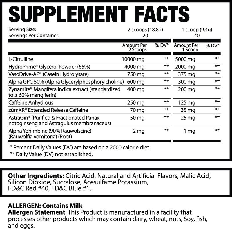 EKKO Project Mass Pre-Workout | Noah Mason Signature | 3rd Party Tested