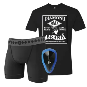 Performance Short Jock Starter Pack | Includes T-Shirt, Compression Jock Short & High-Performance Athletic Cup, Breathable, Comfortable 4-Way Stretch Protective Gear for MMA, Gym, Training & High-Impact Sports – Men’s Sportswear