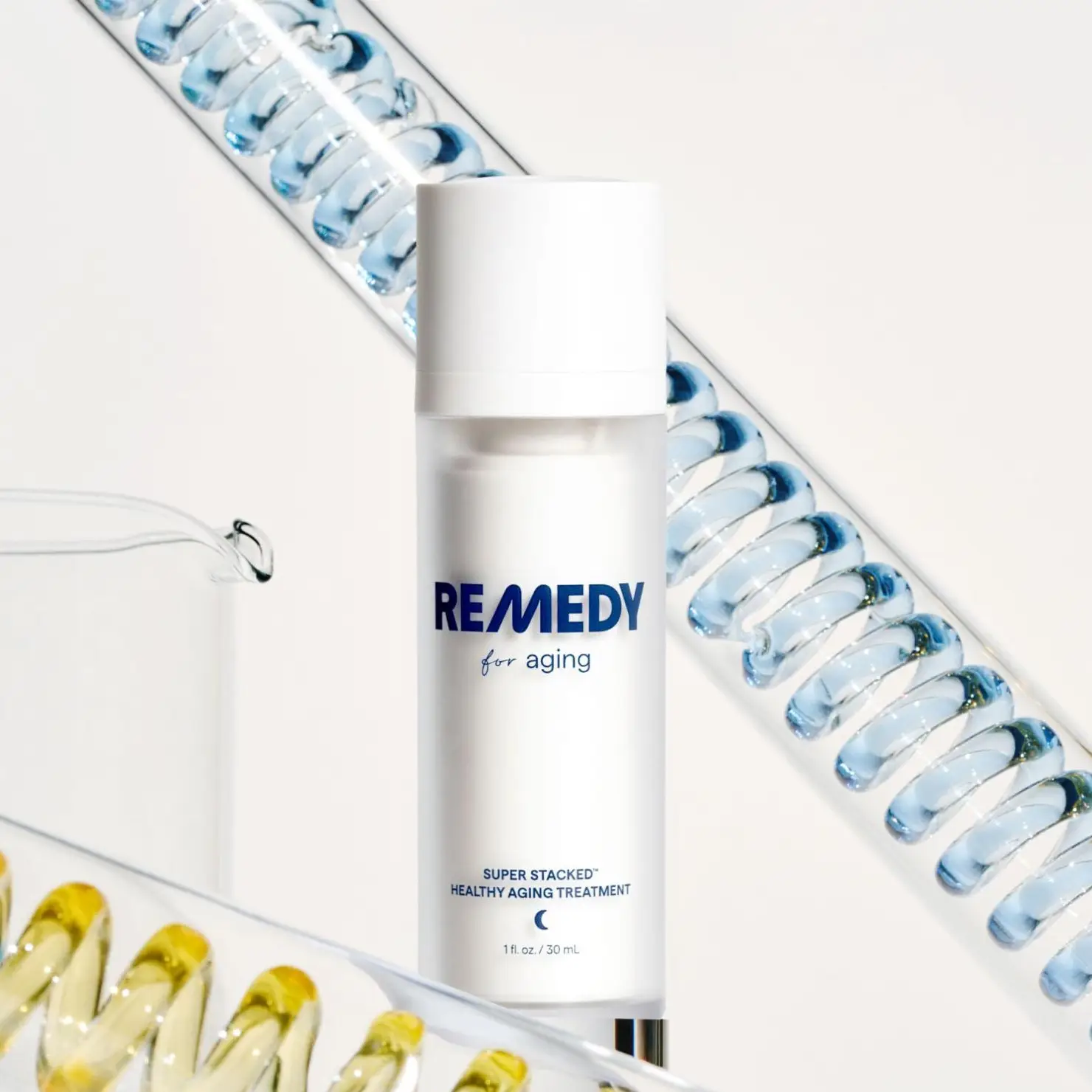 REMEDY for Healthy Aging - All-in-One Anti-Aging Serum for Wrinkles, Texture, Elasticity & Uneven Skin Tone with Retinol & Peptides