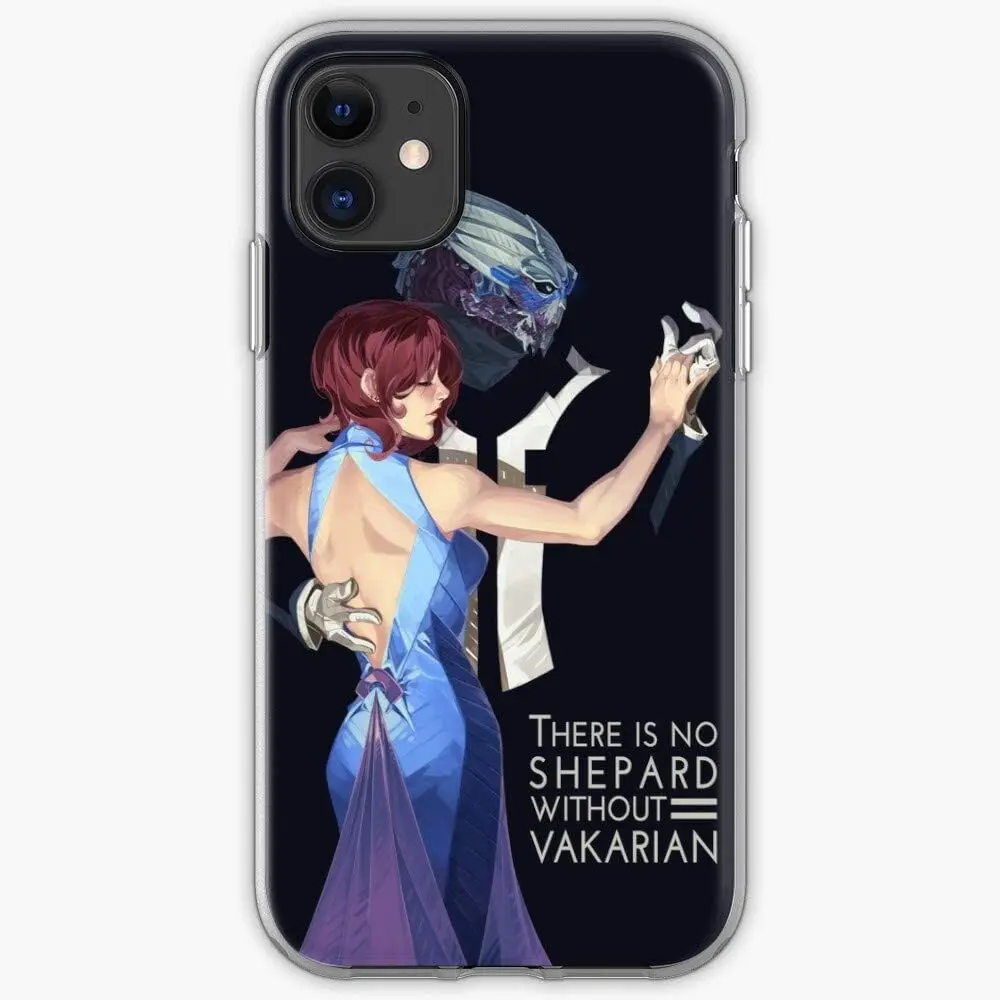 Phone Cases Garrus Vakarian Femshep Shepard Compatible with iPhone SE 7 8 X XR 11 12 13 14 15 16 Plus Mini Pro Max Samsung Galaxy Note S9 S10 S20 S21 Ultra Plus Protection Cellphone