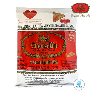 ChaTraMue Thai Tea Mix, Thai Beverage (14.1 oz) ชาตรามือ ชาผงปรุงสำเร็จ