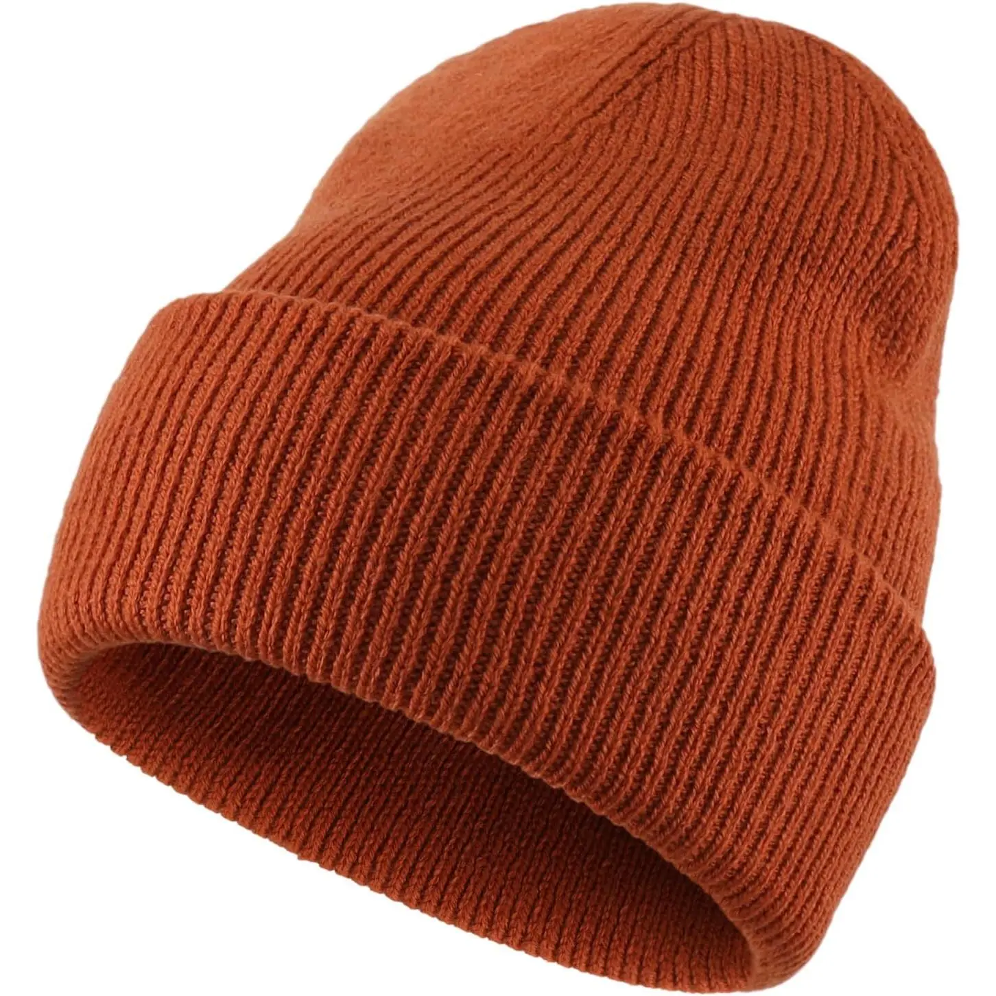 Mens Winter Hats Thick Knit Cuff Beanie Cap Warm Stocking Beanie Hat for Men Women Hunting Fishing Gardening