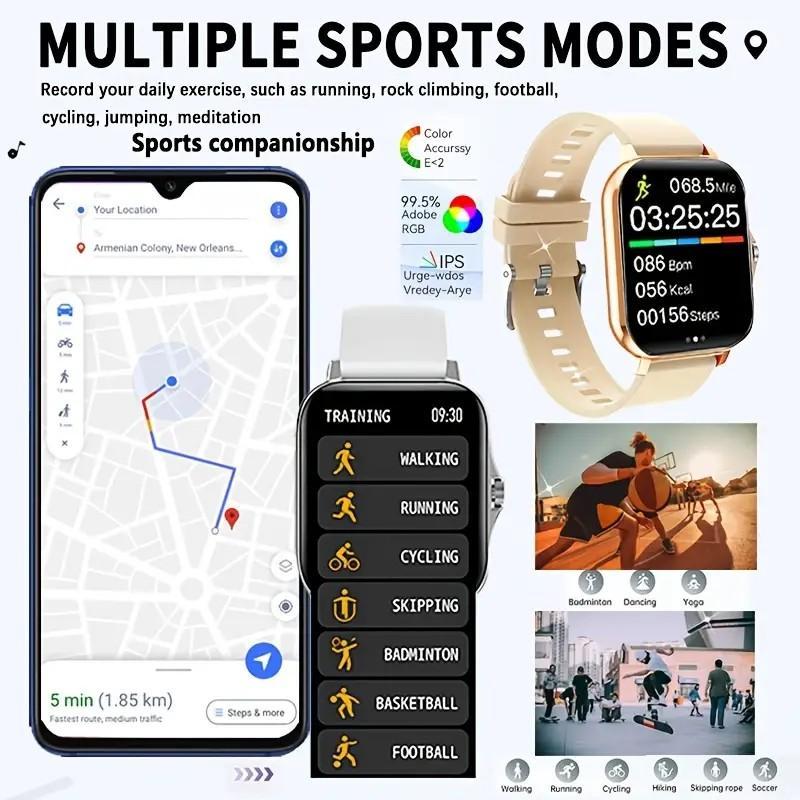Mother's Day Gift: 2026 New Smartwatch, Easy Connectivity, Compatible with iPhone/Android Systems, Perfect Wearable Smartphone Gift